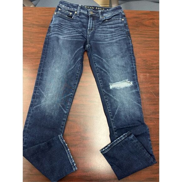 American Eagle Next Level Flex Men’s Skinny Dark Wash Jeans Size 30x32 - Picture 1 of 6